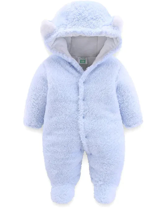 Winter Baby Jumpsuit Newborn Warm Thick Baby Romper - My Store