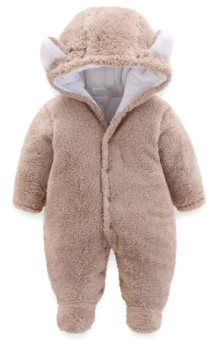 Winter Baby Jumpsuit Newborn Warm Thick Baby Romper - My Store