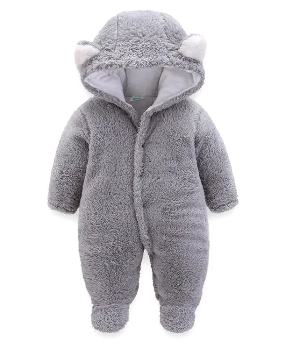 Winter Baby Jumpsuit Newborn Warm Thick Baby Romper - My Store