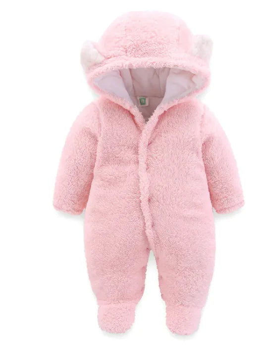 Winter Baby Jumpsuit Newborn Warm Thick Baby Romper - My Store