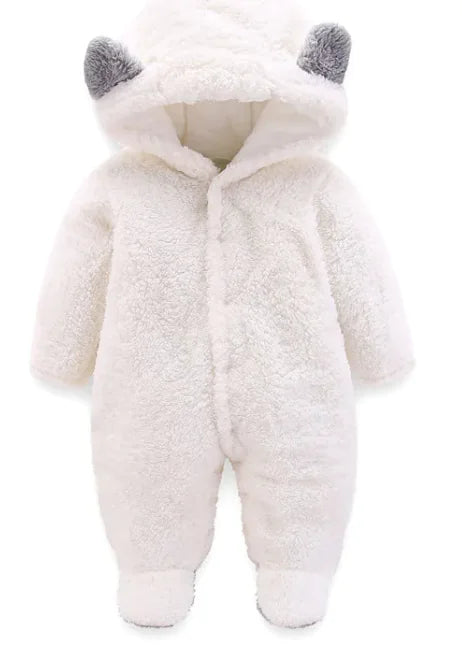 Winter Baby Jumpsuit Newborn Warm Thick Baby Romper - My Store